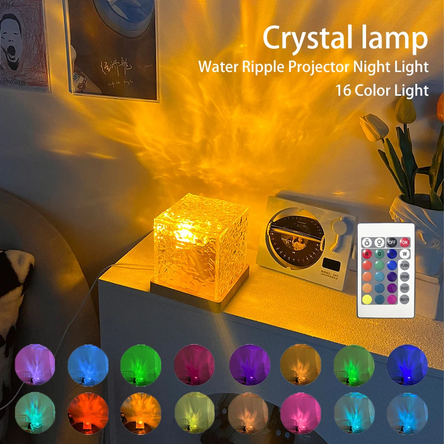 Crystal Aura Lamp